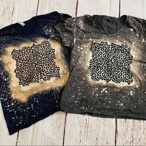 Leopard Spots Bleached Tee